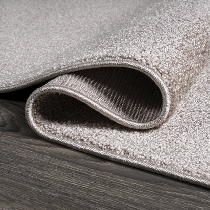 Haze Solid Low-Pile Area Rug