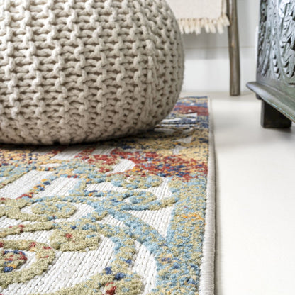 Cetara Ornate Trellis Indoor/Outdoor Area Rug
