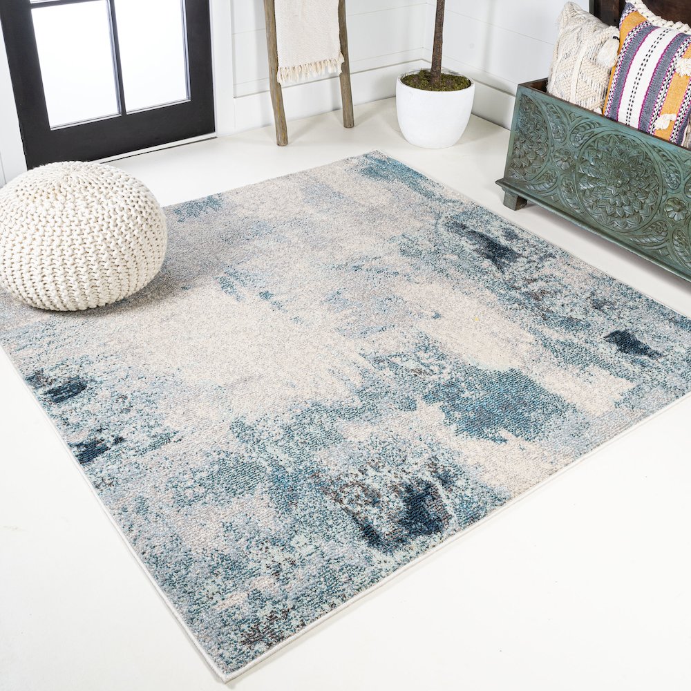 Contemporary Pop Modern Abstract Vintage Area Rug