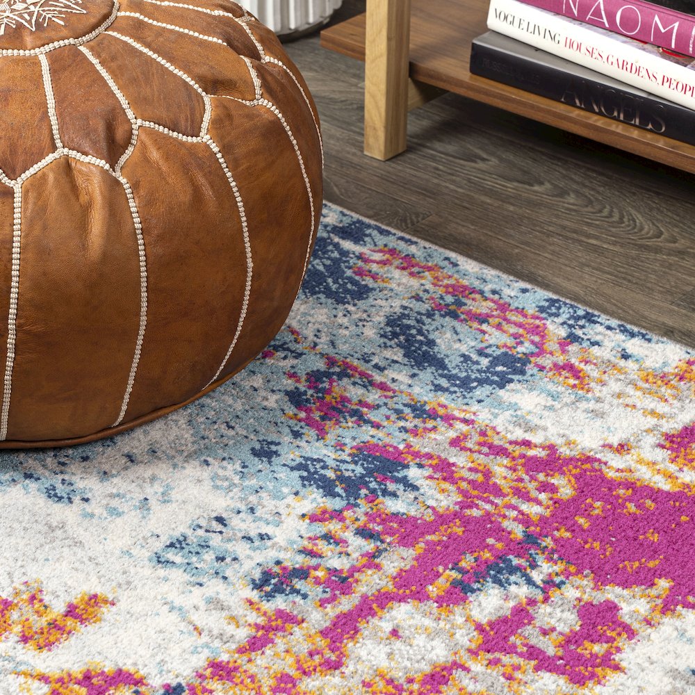 Sunset Modern Abstract Area Rug
