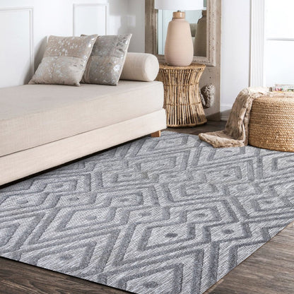 Balansat Moroccan Diamond Indoor/Outdoor Area Rug