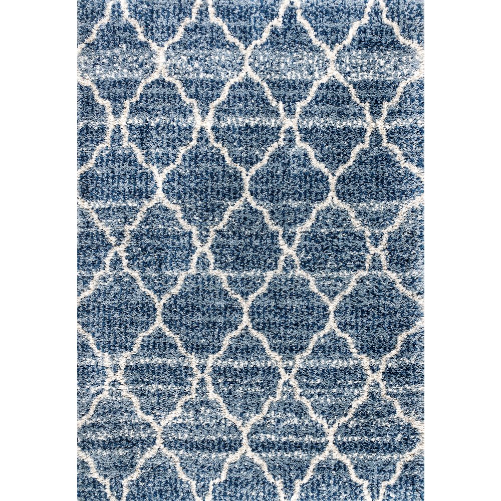 Susa Ogee Moroccan Trellis Shag Area Rug