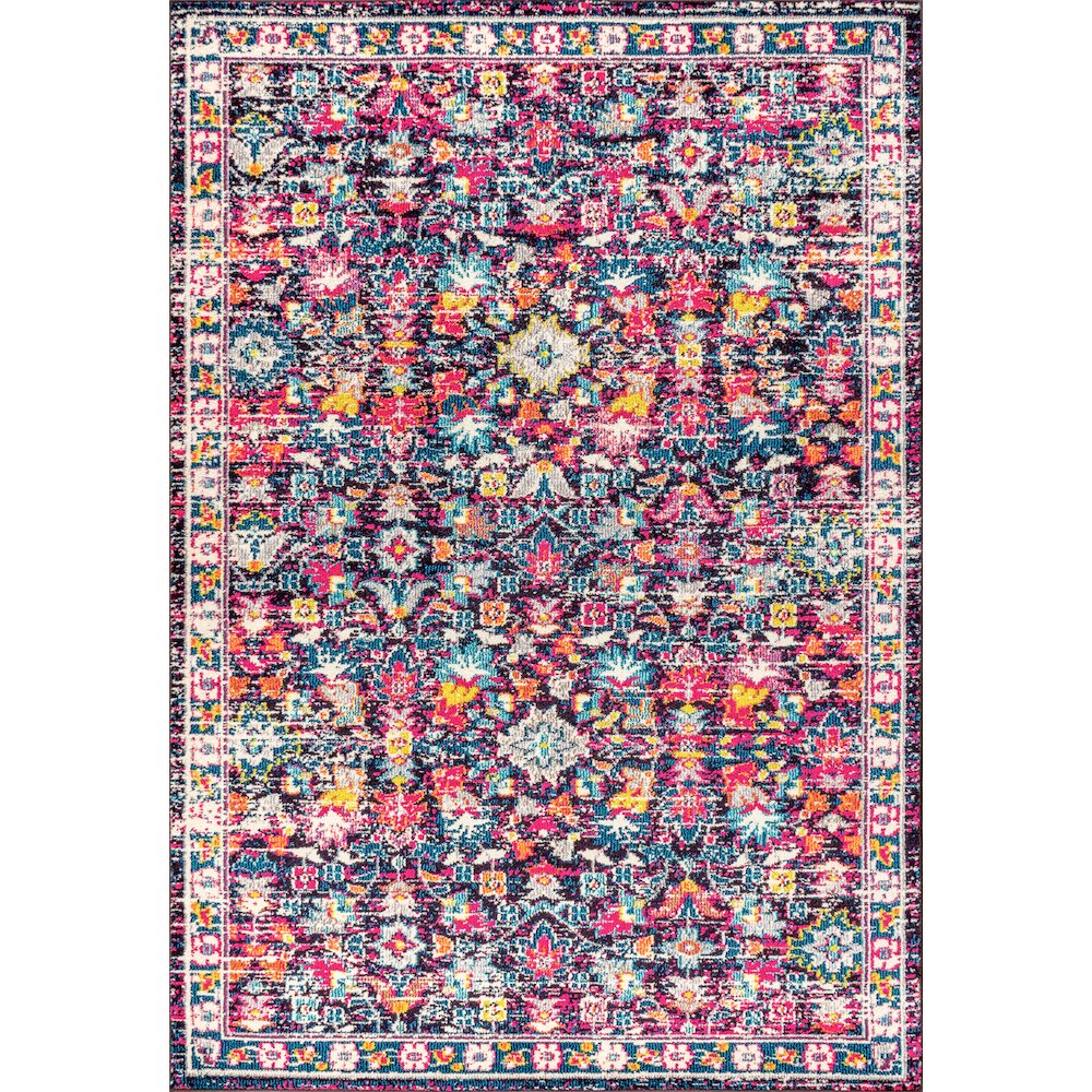 Alfombra Modern Persian Boho Floral Area Rug