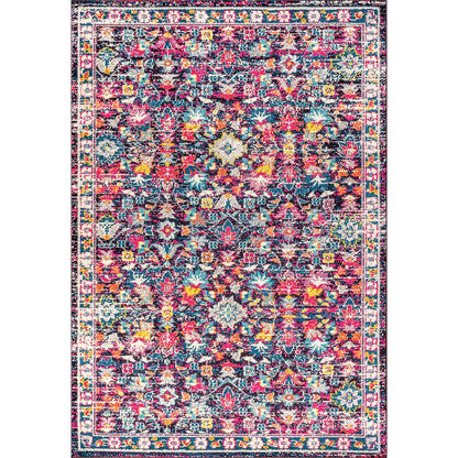 Alfombra Modern Persian Boho Floral Area Rug