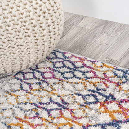 Arta Moroccan Vintage Geometric Rug Area Rug