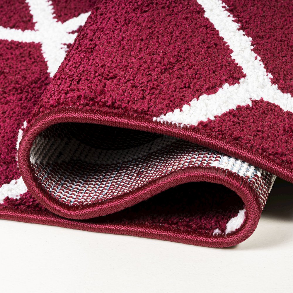 Tumbling Blocks Modern Geometric Area Rug