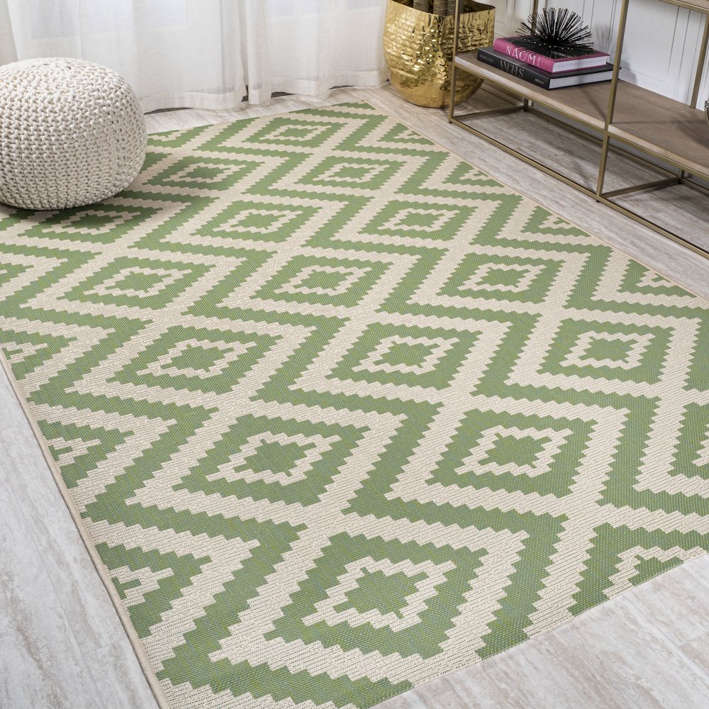 Sintra Diamond Tribal Indoor/Outdoor Area Rug
