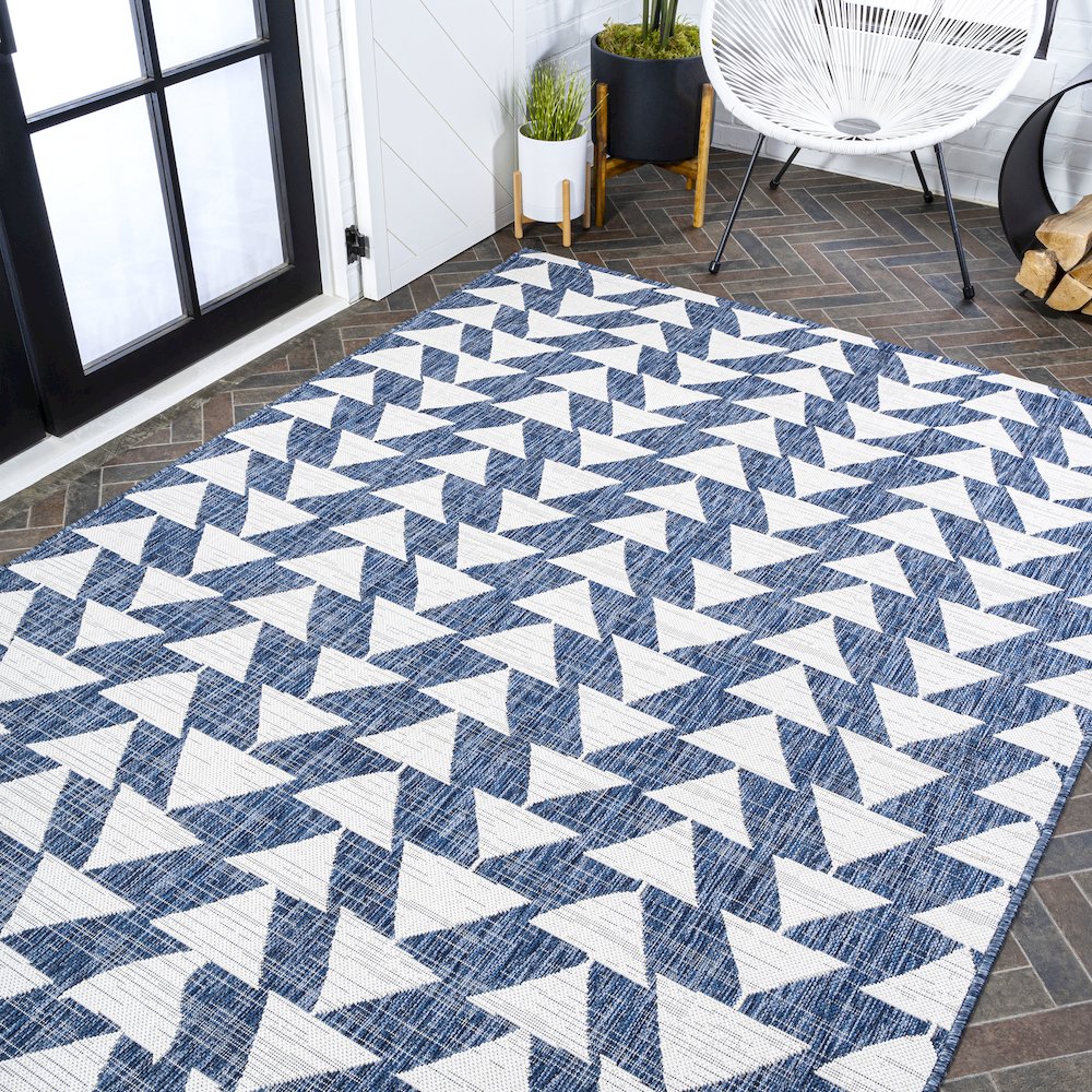 Andratx Modern Tribal Geometric Indoor/Outdoor Area Rug