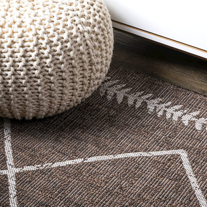 Derya Tribal Diamond Trellis Indoor/Outdoor Area Rug