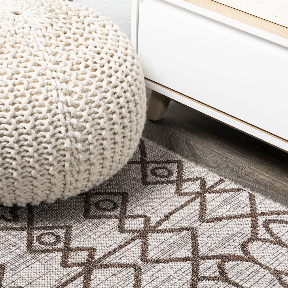 Kafel Tribal Bohemian Indoor/Outdoor Area Rug