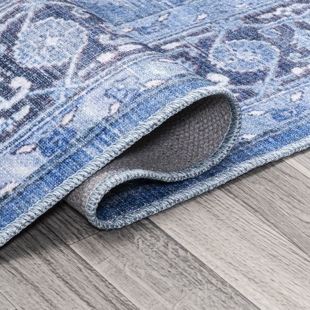 Maris Ornate Medallion Washable Indoor/Outdoor Area Rug