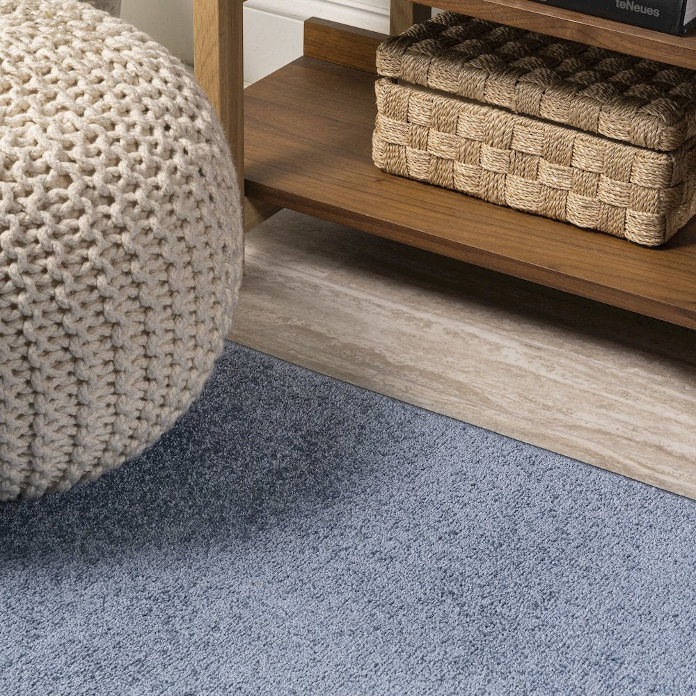 Haze Solid Low-Pile Area Rug