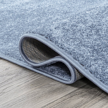 Haze Solid Low-Pile Area Rug
