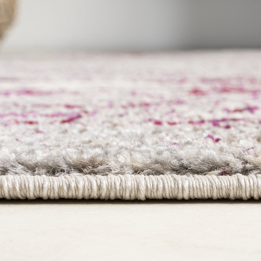 Contemporary Pop Modern Abstract Vintage Faded Area Rug