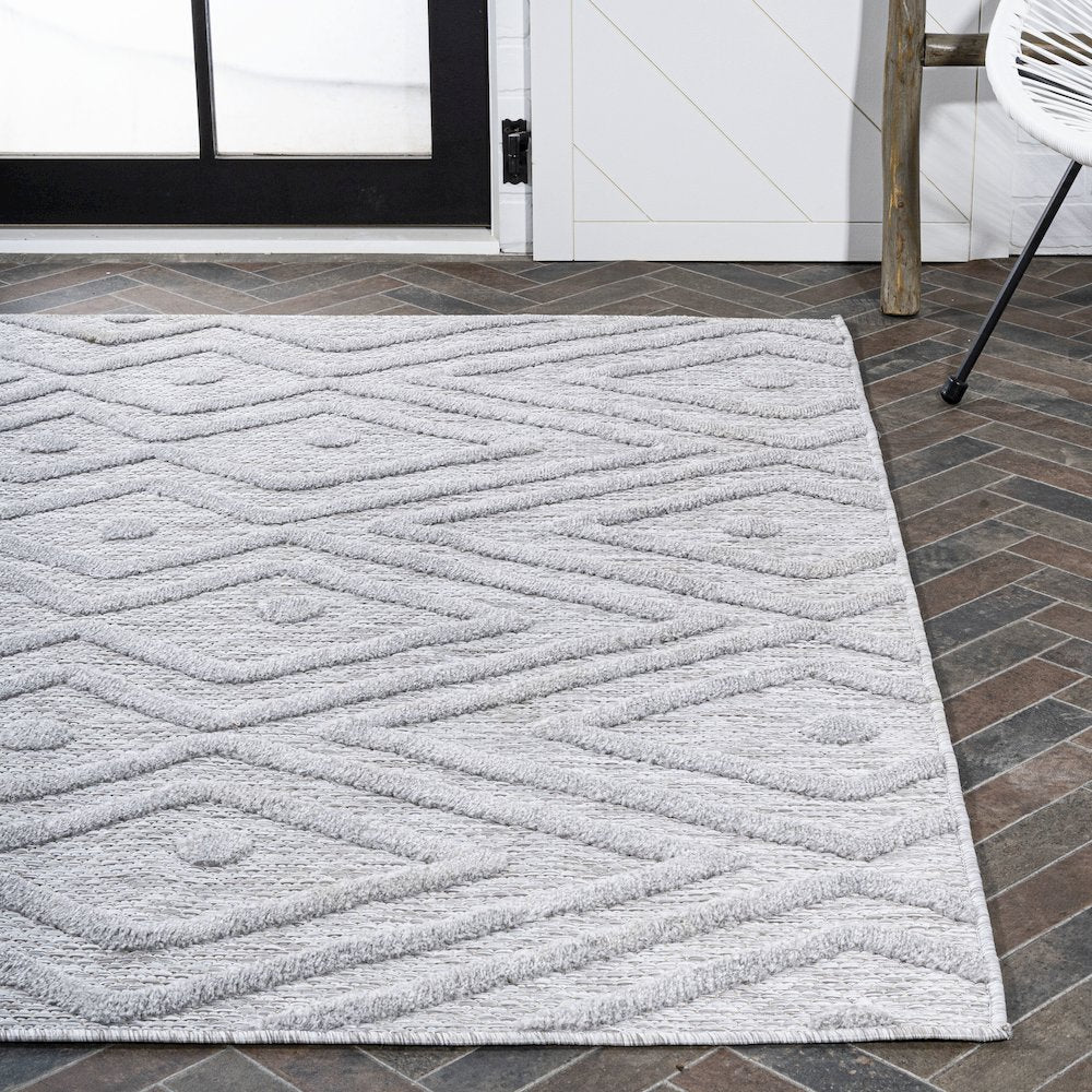 Balansat Moroccan Diamond Indoor/Outdoor Area Rug