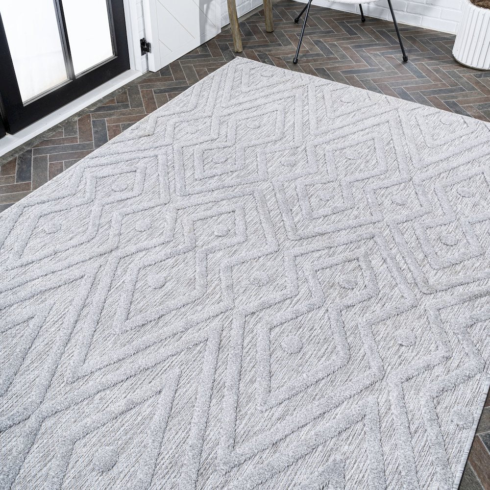 Balansat Moroccan Diamond Indoor/Outdoor Area Rug