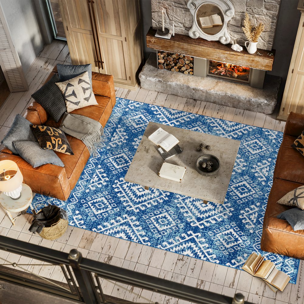Moroccan Hype Boho Vintage Tribal Area Rug