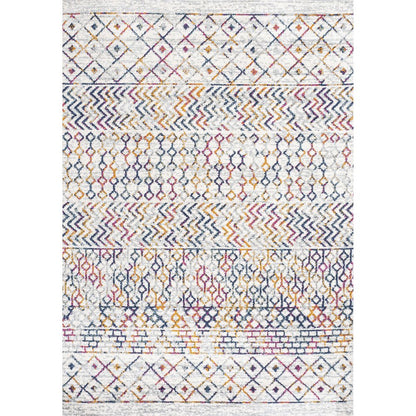 Arta Moroccan Vintage Geometric Rug Area Rug