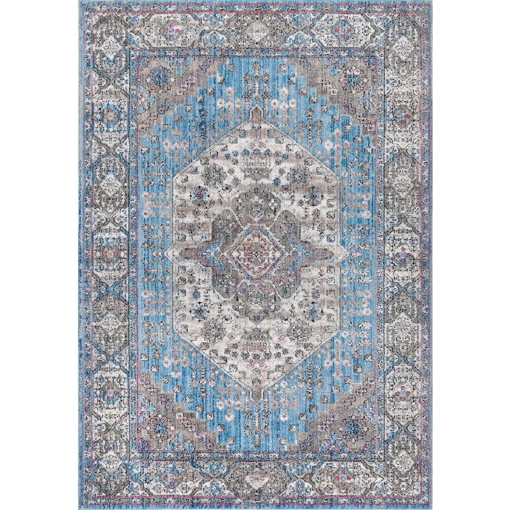 Kesan Vintage Medallion Area Rug