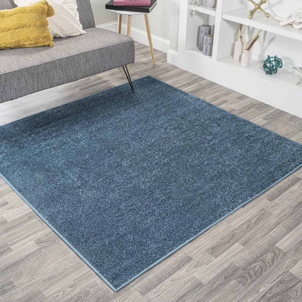 Haze Solid Low-Pile Area Rug
