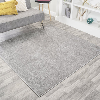 Haze Solid Low-Pile Area Rug