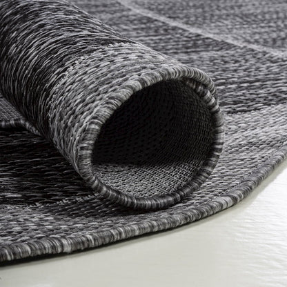 Jasper Modern Rustic AbstractIndoor/Outdoor Shaped  Rug
