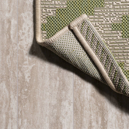 Sintra Diamond Tribal Indoor/Outdoor Area Rug