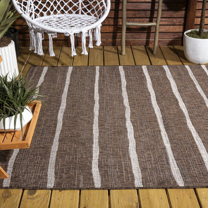 Colonia Berber Stripe Indoor/Outdoor Area Rug
