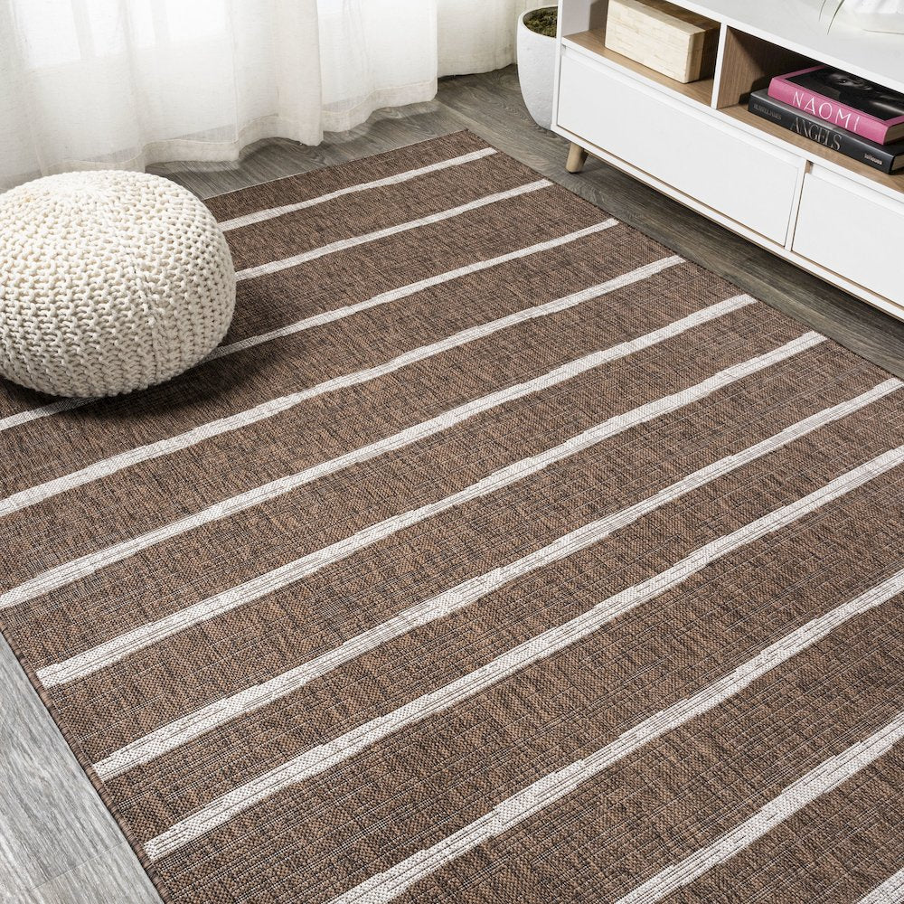 Colonia Berber Stripe Indoor/Outdoor Area Rug