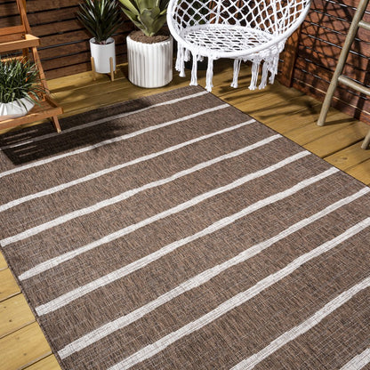 Colonia Berber Stripe Indoor/Outdoor Area Rug