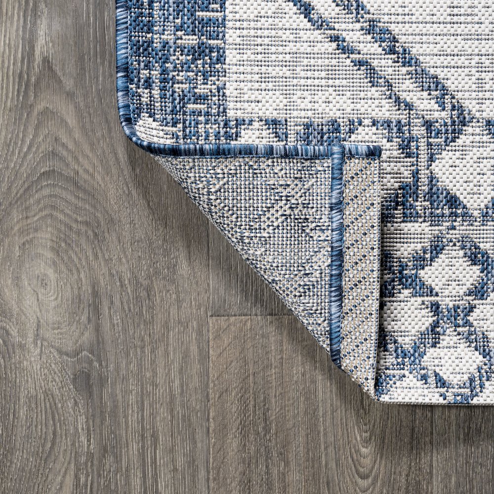 Marokko Diamond Tribal Medallion Indoor/Outdoor Area Rug