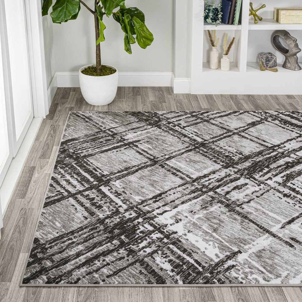 Slant Modern Abstract Area Rug