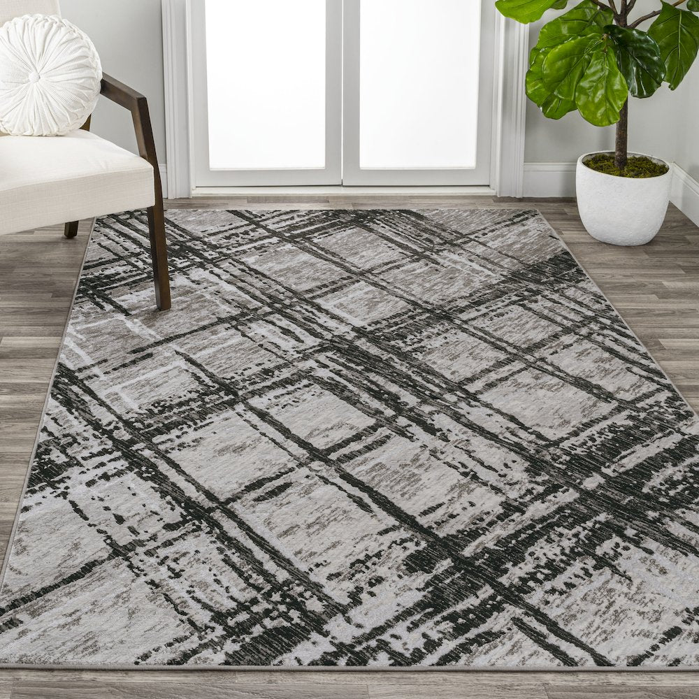 Slant Modern Abstract Area Rug