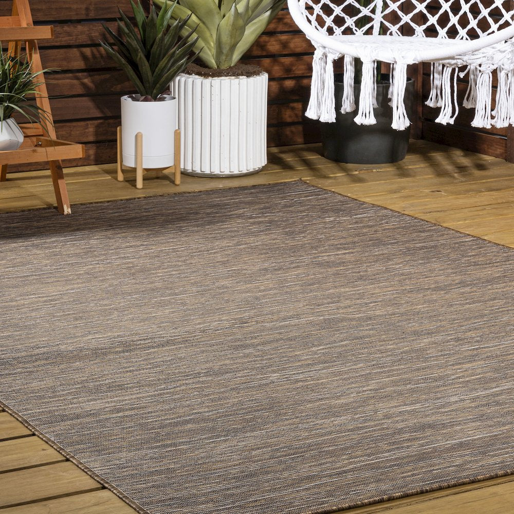 Ethan Modern Flatweave Solid Area Rug