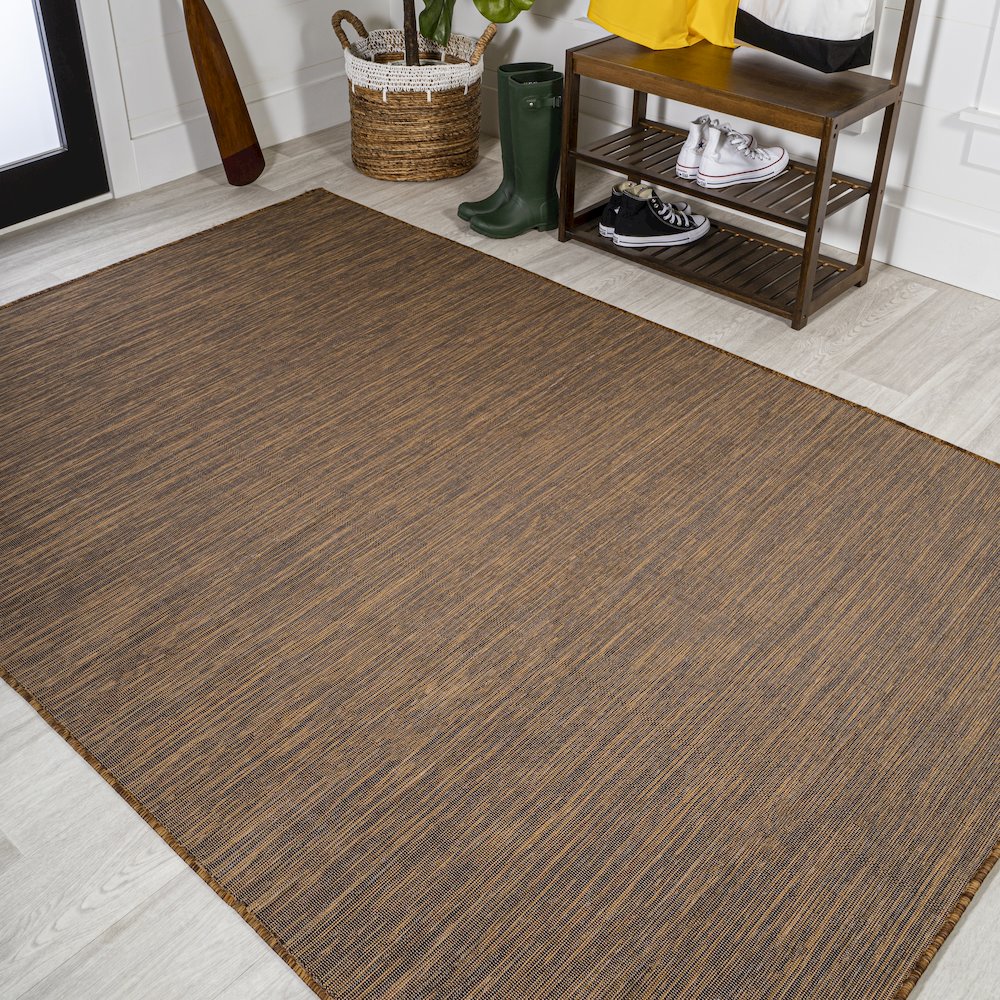 Ethan Modern Flatweave Solid Area Rug
