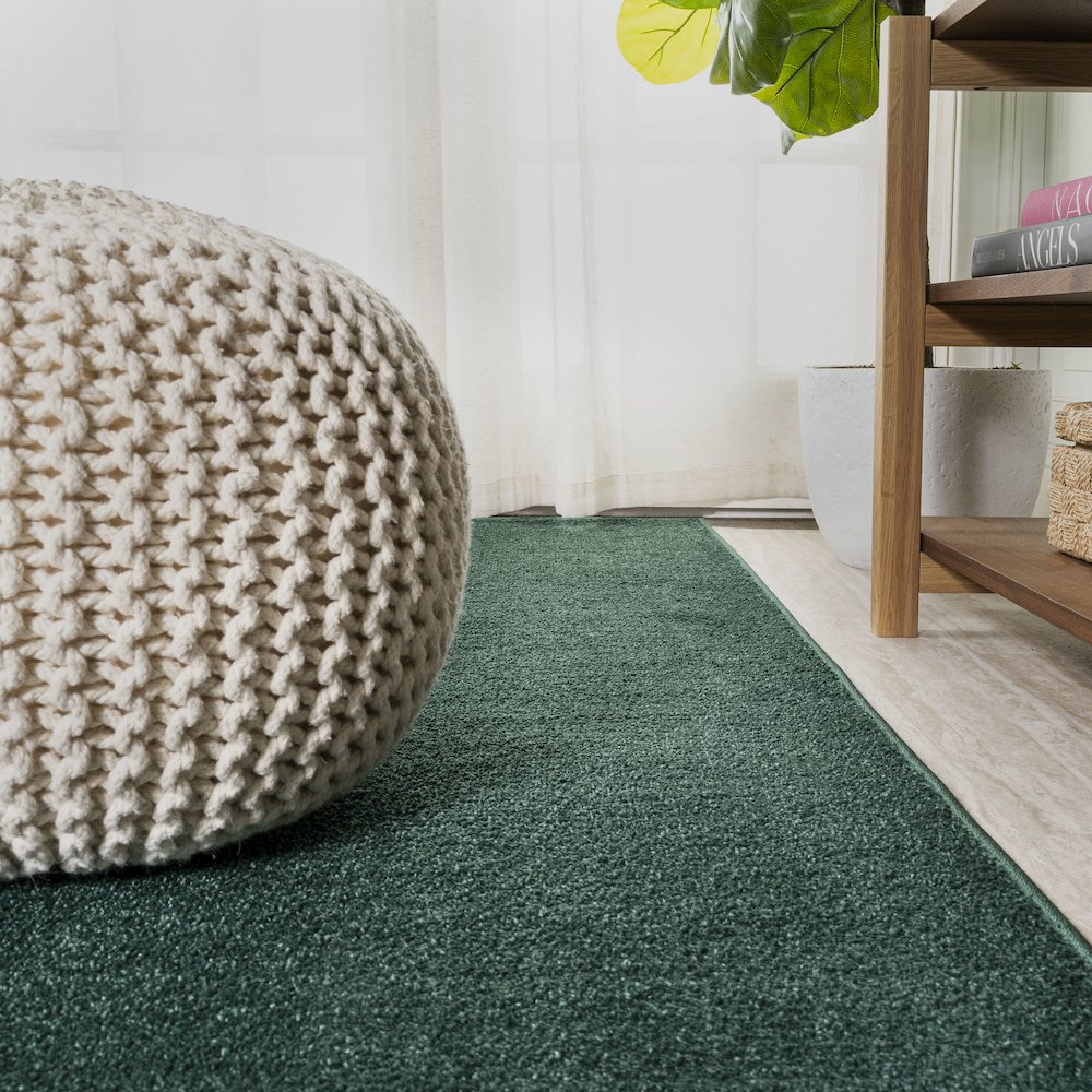 Haze Solid Low-Pile Area Rug