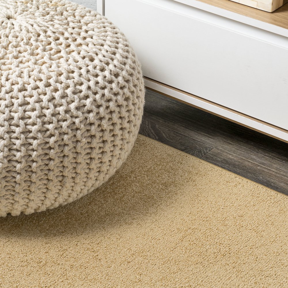 Haze Solid Low-Pile Area Rug