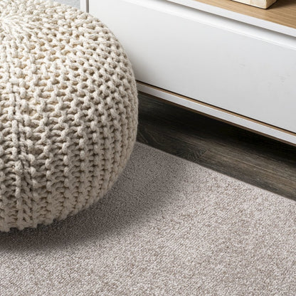 Haze Solid Low-Pile Area Rug
