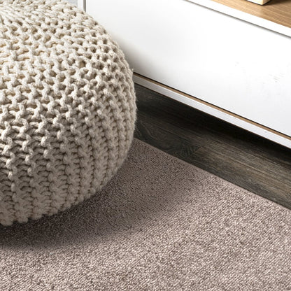 Haze Solid Low-Pile Area Rug