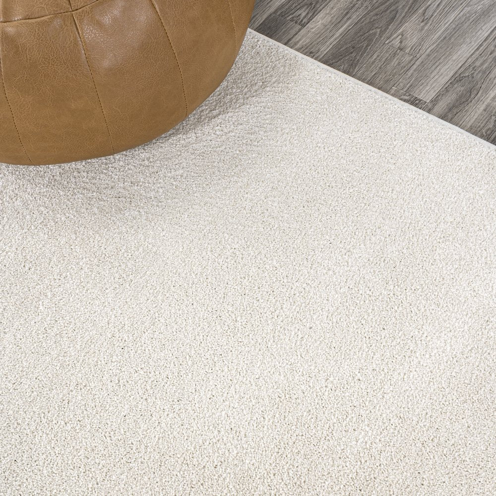 Haze Solid Low-Pile Area Rug