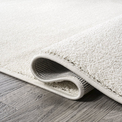 Haze Solid Low-Pile Area Rug