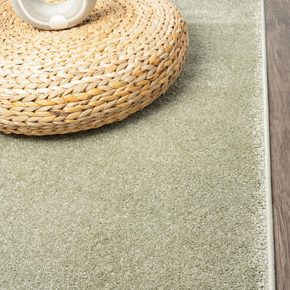 Haze Solid Low-Pile Area Rug