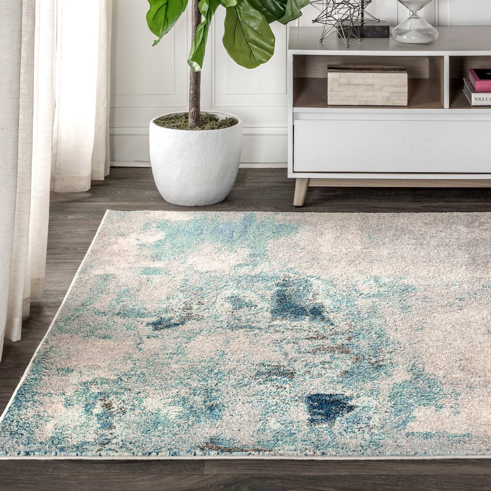 Contemporary Pop Modern Abstract Vintage Area Rug