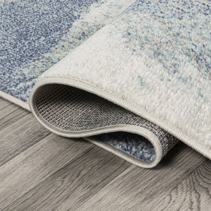Petalo Abstract Two Tone Modern Area Rug