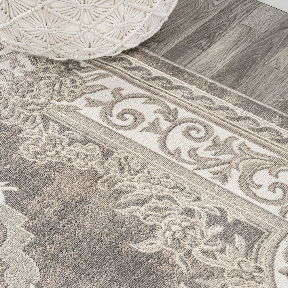 Rosalia Cottage Medallion Runner Rug