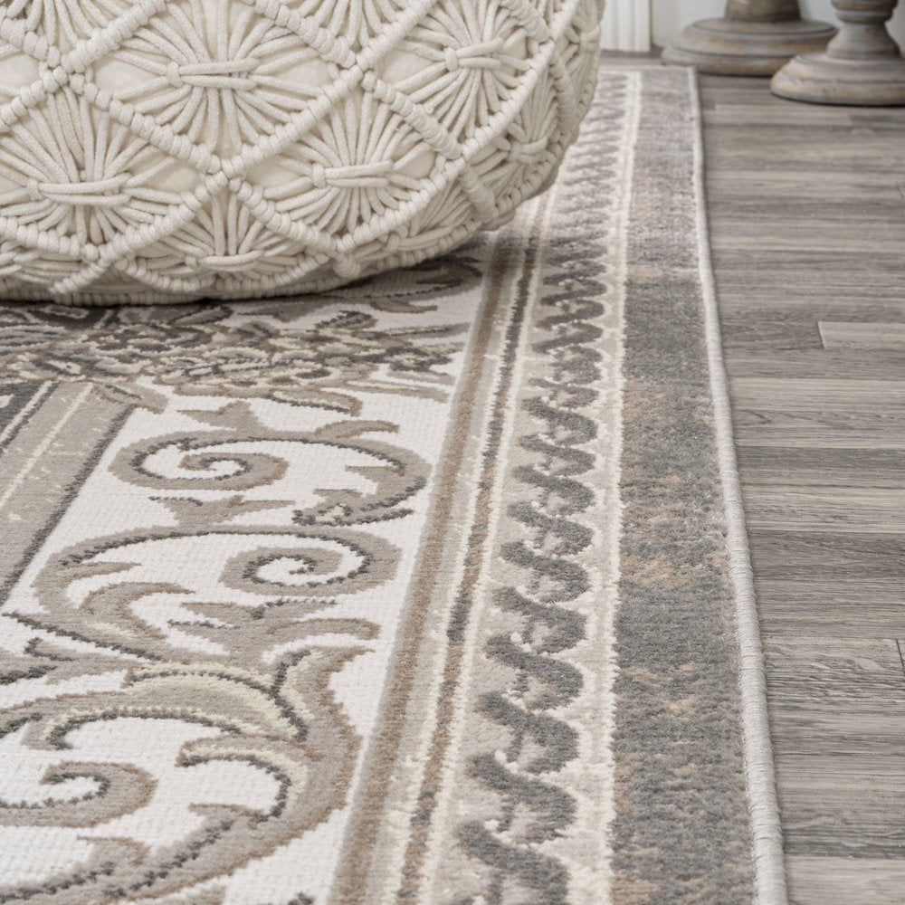 Rosalia Cottage Medallion Runner Rug