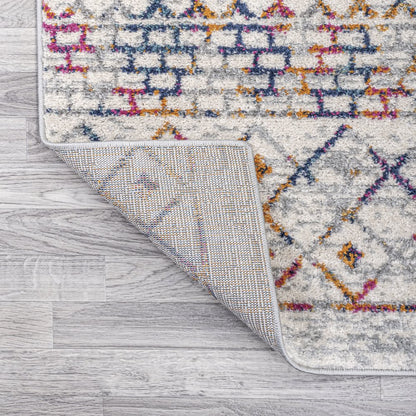 Arta Moroccan Vintage Geometric Rug Area Rug