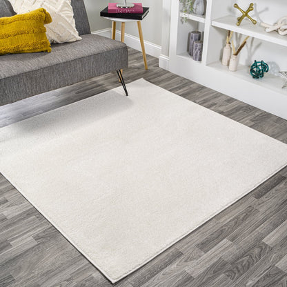 Haze Solid Low-Pile Area Rug