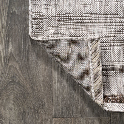 Zolak Berber Stripe Geometric Indoor/Outdoor Area Rug
