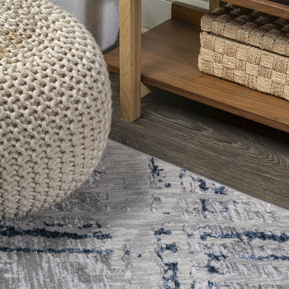 Slant Modern Abstract Area Rug